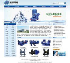 上海圣菲泵阀公司网站设计 打造专业、高效、可信赖的技术服务门户